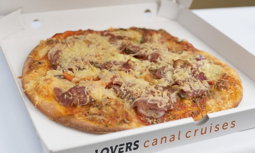 Crociera ad Amsterdam con pizza