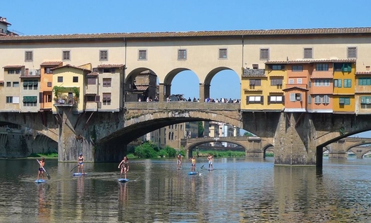 Tour in paddle sul fiume Arno