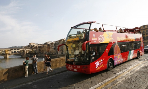 Bus Turistico a Firenze: 2 Biglietti per 24 ore