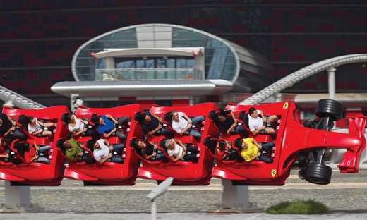 Entrance to Ferrari Park or Yas Waterworld Tour from Abu Dhabi