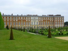 Palazzo di Hampton con giardini e labirinto