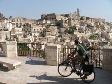 Tour in bici di coppia Matera - I Quartieri dello Sfollamento Anni '50