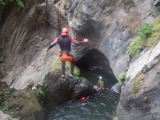 Discesa in Canyoning 