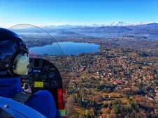 Volo sul Lago di Varese su un Autogiro Biposto