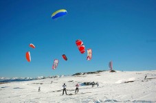 Due giorni di Snowkite in Valle D' Aosta