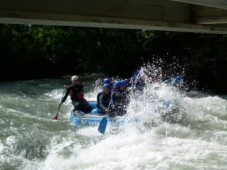 Rafting sul fiume Vorderrhein