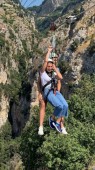 Volo in gruppo in zipline a Salerno