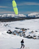 Due giorni di Snowkite in Valle D' Aosta