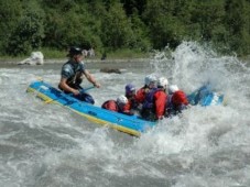 Rafting sul fiume Saane per due, Rougemont (GR)