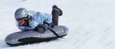 Discesa in Airboard in Valle d'Aosta