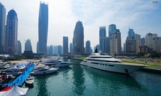 Dhow boat dinner cruise in Dubai Marina