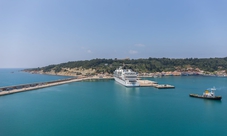 Escursione per crociere: visita guidata alla spiaggia di Kourouta