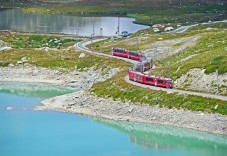 Treno Bernina Express: Escursione di un Giorno sulle Alpi svizzere