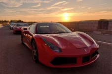 Ferrari F488 driving (4 rounds)