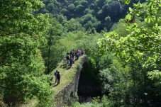 Notte romantica nello Chalet nel Bosco con Escursione sul fiume 