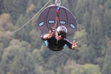 Zipline Marche sul Lago di Fiastra 