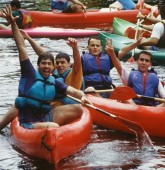 Canoa fluviale sul Fiume Tanagro
