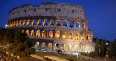 Romantico tour serale di Roma a bordo di una FIAT 500 vintage