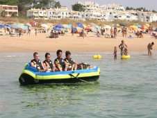 15 minuti in banana boat