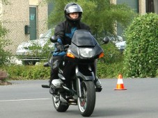 Mezza giornata di prova in motocicletta - Belgio
