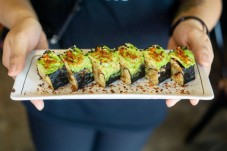 Cuoco a domicilio sushi vegano a Bergamo 