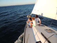 Giornata intera in barca a vela in Liguria