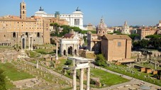 Tour del Colosseo e del Foro Romano con ritiro