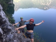 Ferrata A Picco Sul Lago D'Idro
