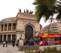 Autobus hop-on hop-off a Palermo, biglietti da 24 ore