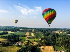 Volo in Mongolfiera Per Due in Lombardia Pomeriggio Settimanale