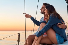 Sunset Cruise on a Wooden Pirate Boat in Rethymno