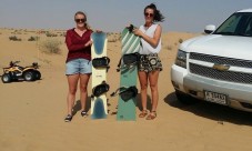 Tour 4-in-1: quad safari, sandboarding, giro in cammello, fattoria dei cammelli