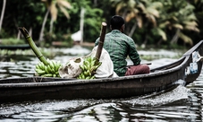 Day Trip to Alleppey with Houseboat Day Cruise