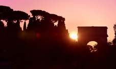 Small group night tour of Rome by golf cart