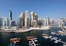 Marina Dhow Cruise Dubai with guide