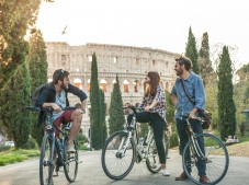 Tour in bicicletta di 4 ore nel centro di Roma