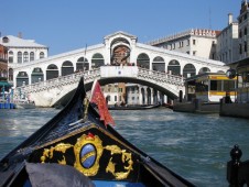 Tour in Gondola serale da Rialto 