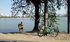 Bike tour from Ipanema to Rodrigo de Freitas Lagoon