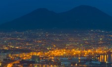Visita panoramica a Napoli di notte