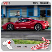 Giro in Ferrari 488 GTB - Circuito Internazionale di Adria