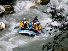 Gita di un giorno con rafting sul fiume e barbecue - Vorderrhein