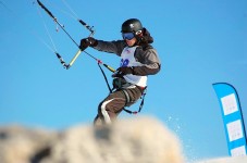 Snowkite in coppia in Valle d'Aosta