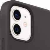 Regala una Cover per Iphone 12 Nera in Pelle