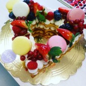 Torta Chantilly Fragola - Pasticceria Minnj