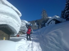 Sci fuoripista con un Maestro di Alpinismo