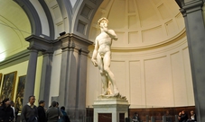 Gran tour panoramico di Firenze con visita alla Galleria dell'Accademia e partenza da Lucca