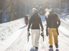 Ciaspolando in Trentino