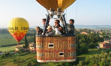 Volo in mongolfiera in Toscana nel Chianti