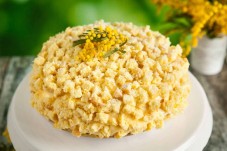 Torta Mimosa con Soffice Pan di Spagna