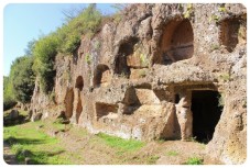 l’Antica Falerii Novi, Cavi degli Zucchi, le Vie Cave Etrusche